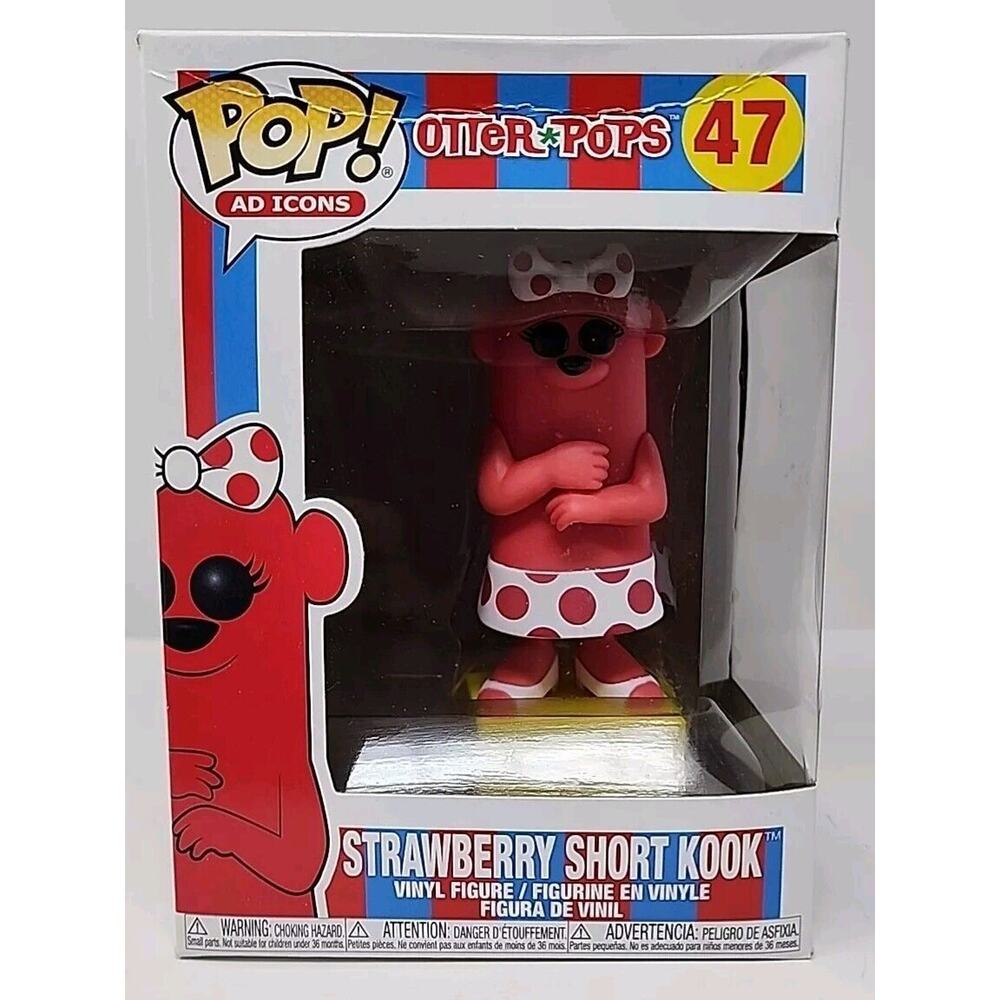 Funko Pop! Otter Pops Strawberry Short Kook #47 F35